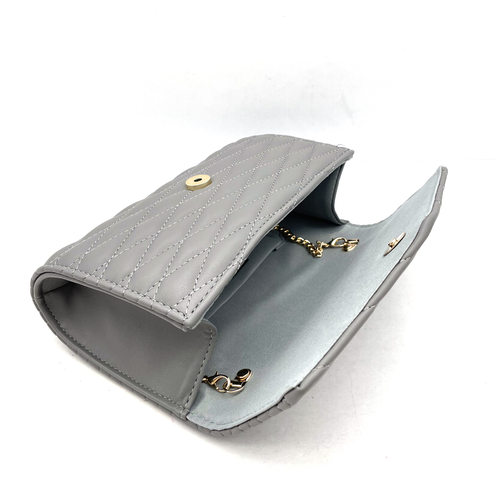 Roisin Quilted Clutch Bag Go Wholesale