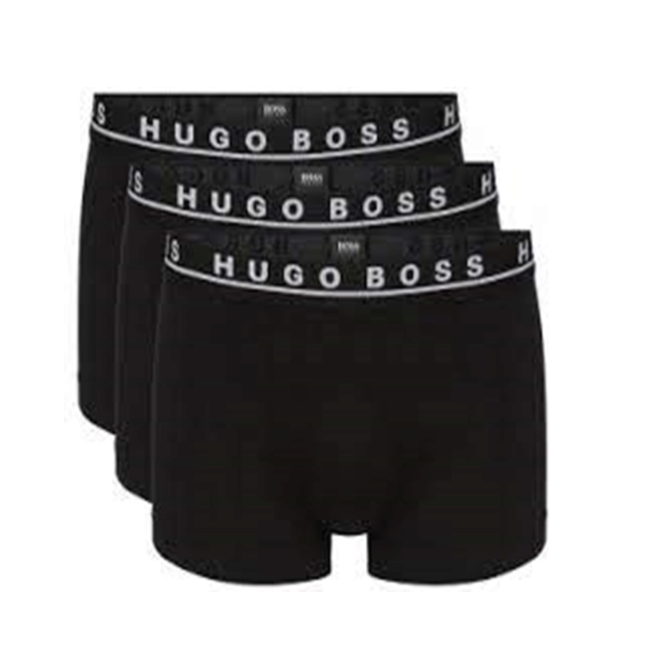 HUGO BOSS 3 PACK TRUNK BOXERS BLACK 50325403-001 | Go Wholesale