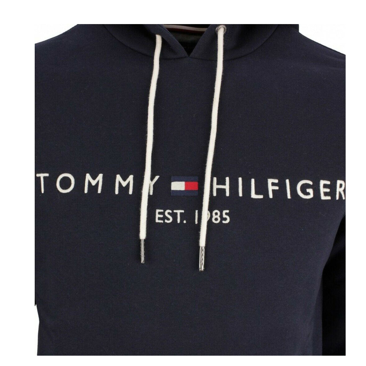 Tommy Hilfiger Logo Flex Fleece Hoody MW0MW10752-403 | Go Wholesale