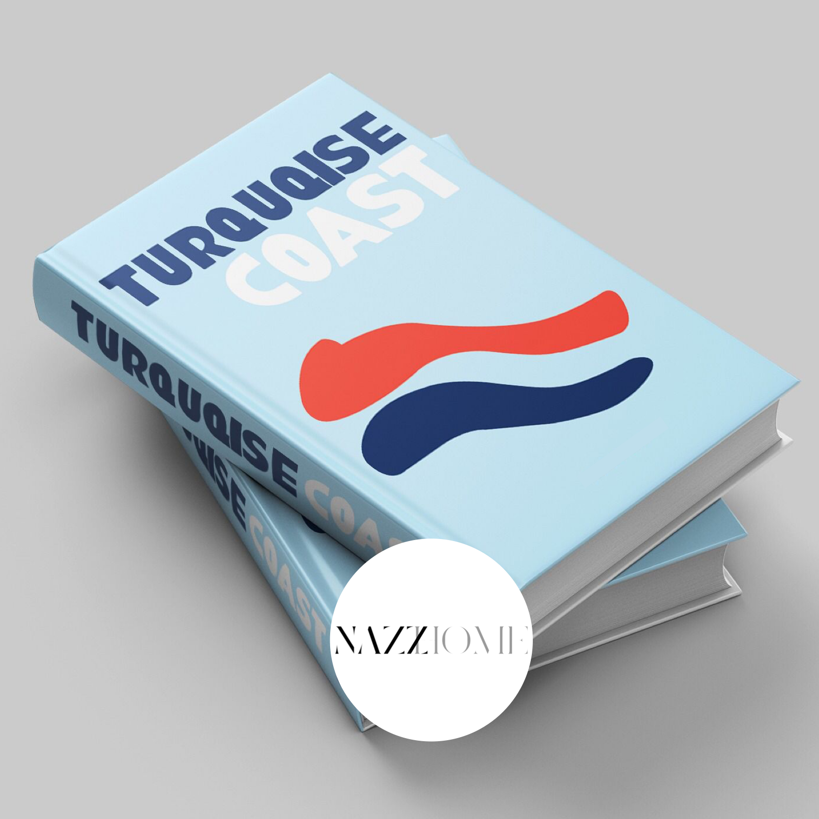 TURQUOISE COAST TRAVEL VACATION LUXURY OPENABLE STORAGE BOOK BOX TABLE