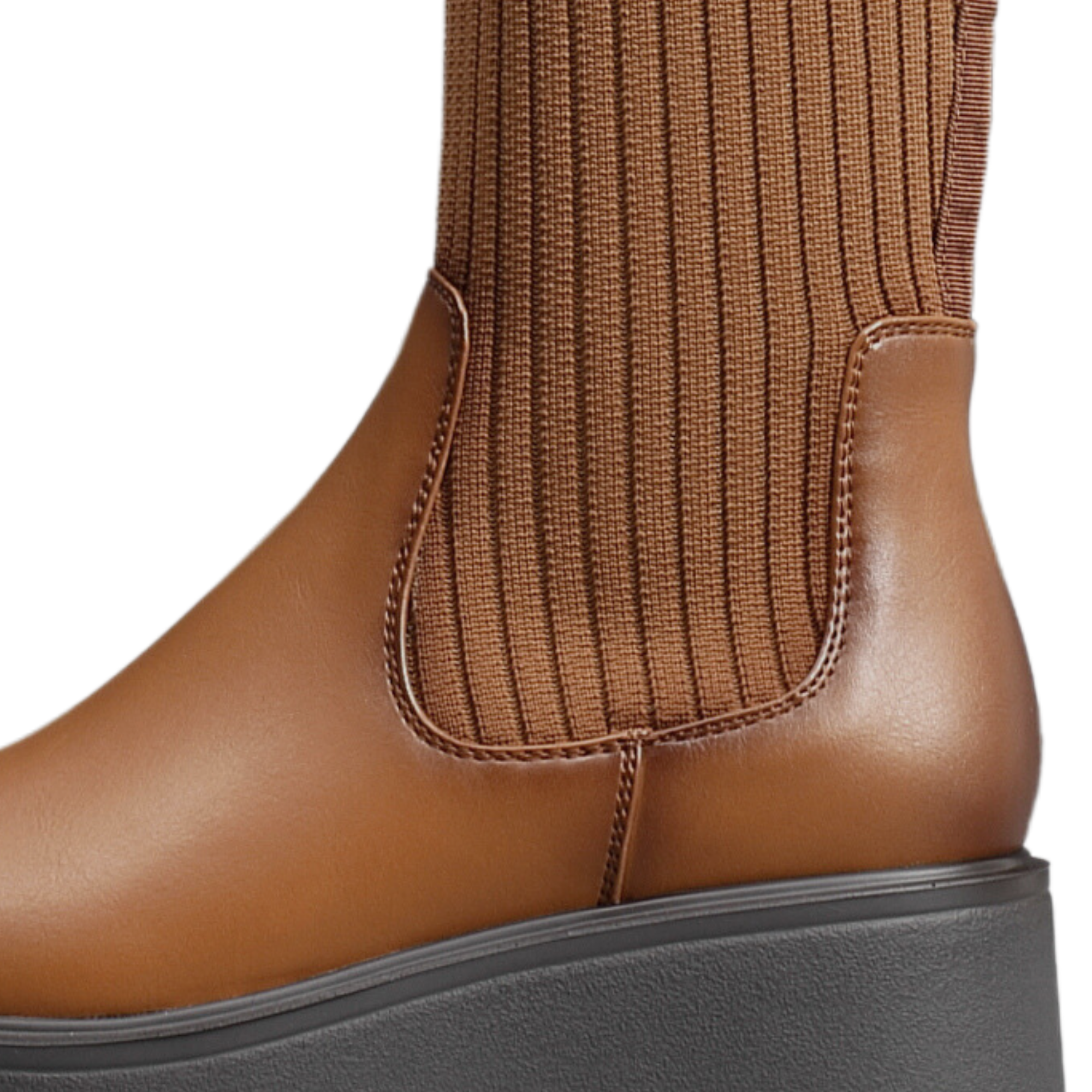 Knit top boots sale
