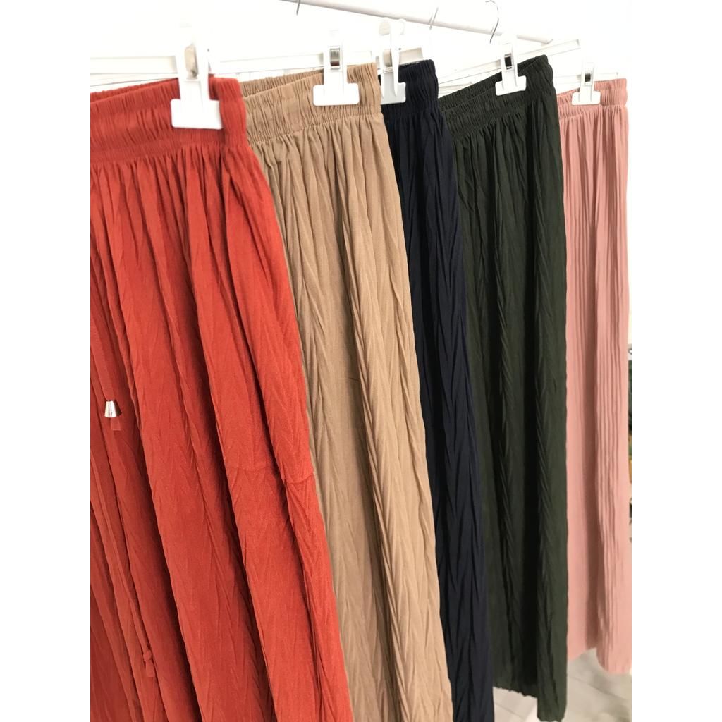 Crinkle on sale pleated trousers