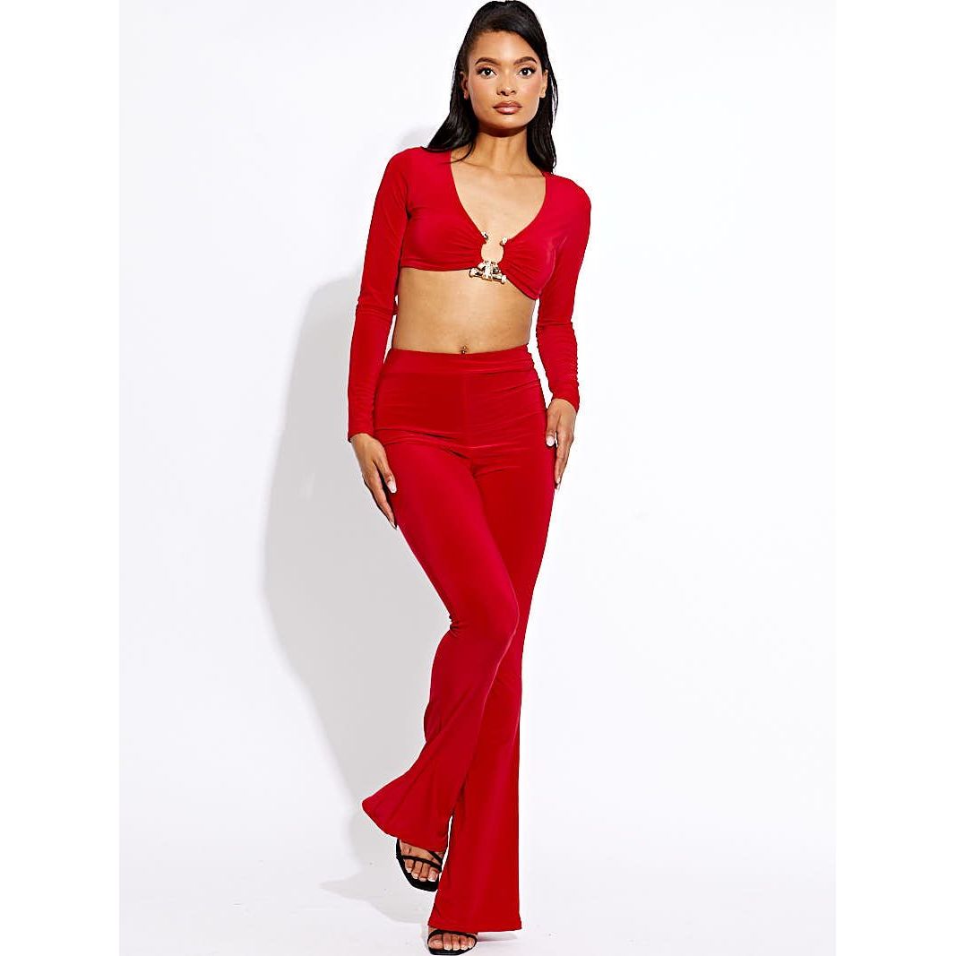 Red trouser co best sale ord