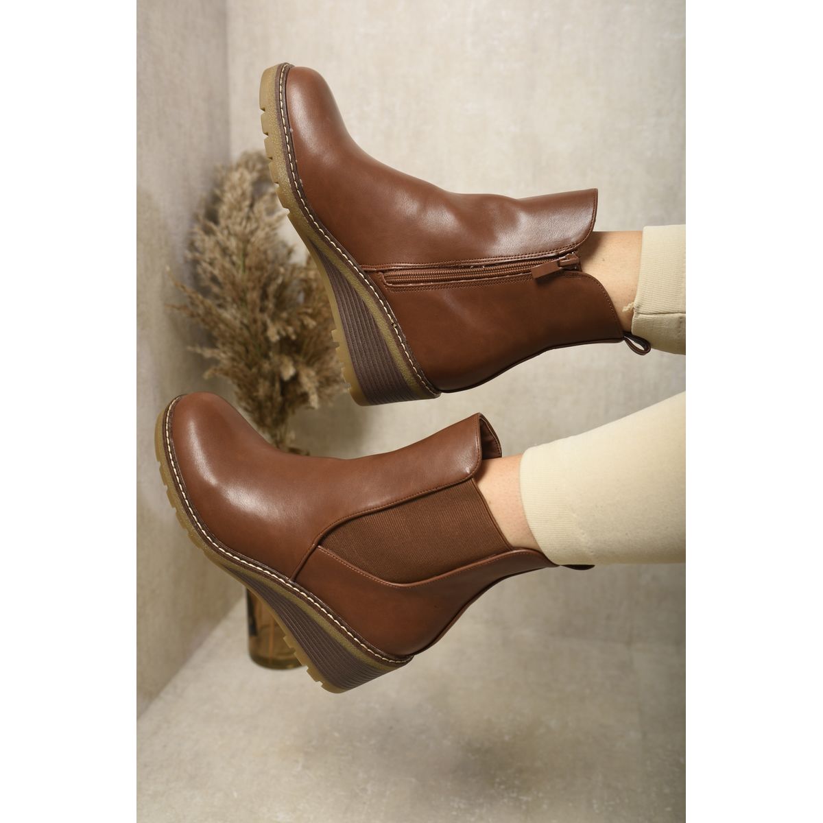 Wedge Ankle Boots Go Wholesale