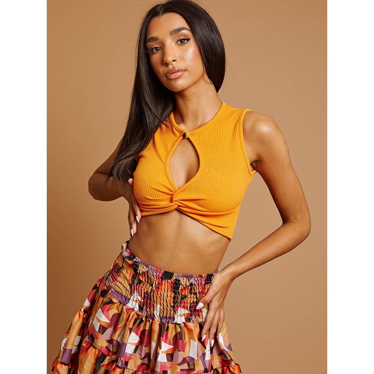 Top keyhole front top