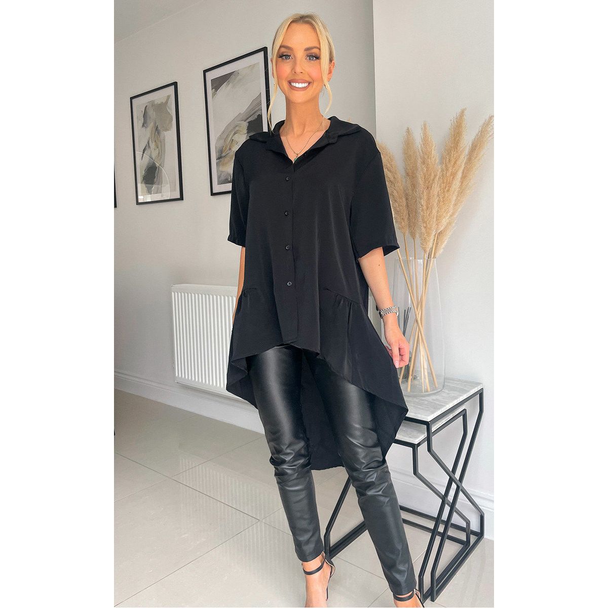 Low Button Blouse | Go Wholesale