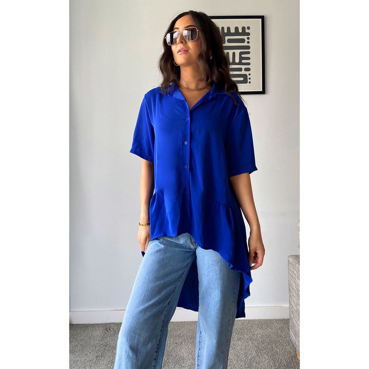 Low Button Blouse | Go Wholesale