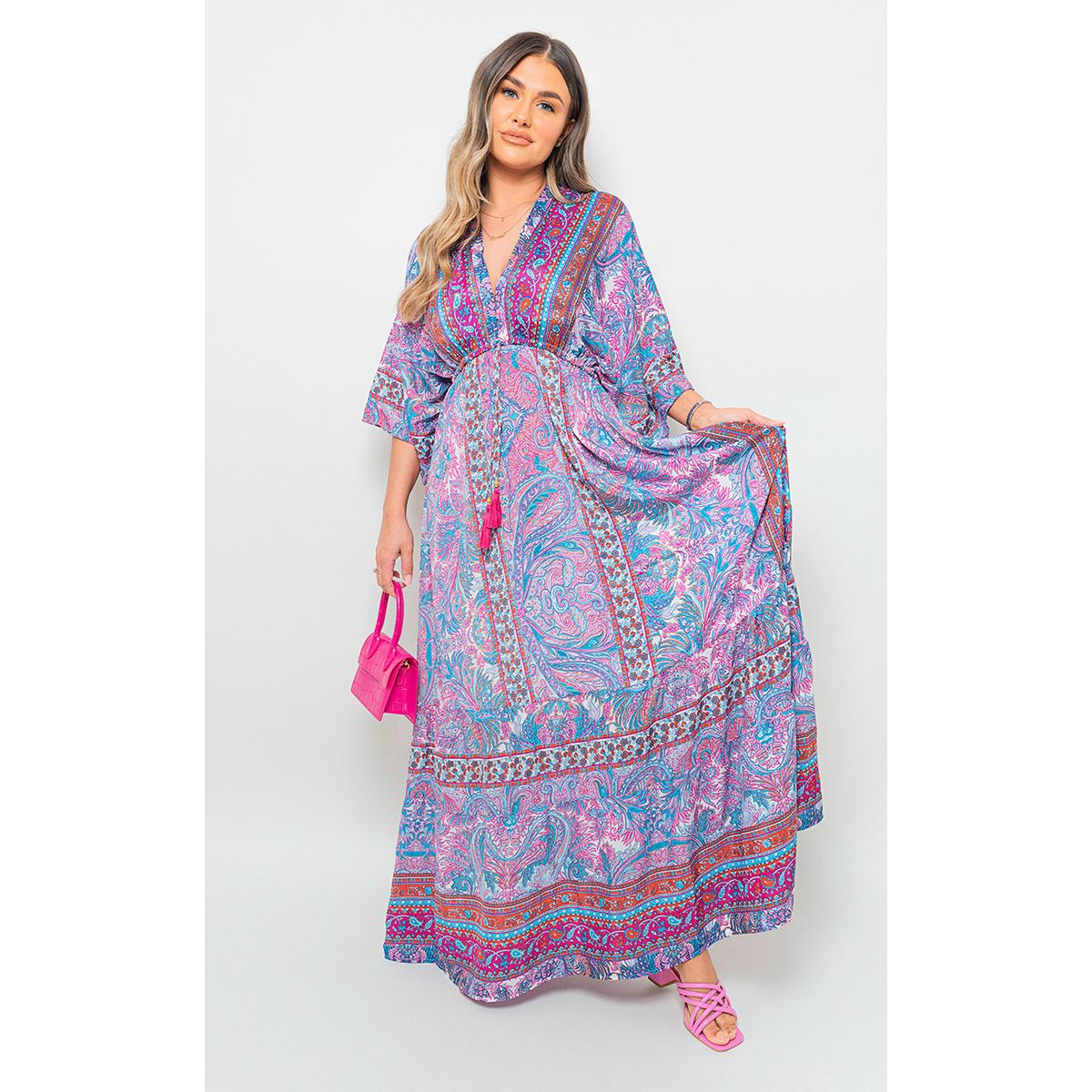 Long sales maxi top