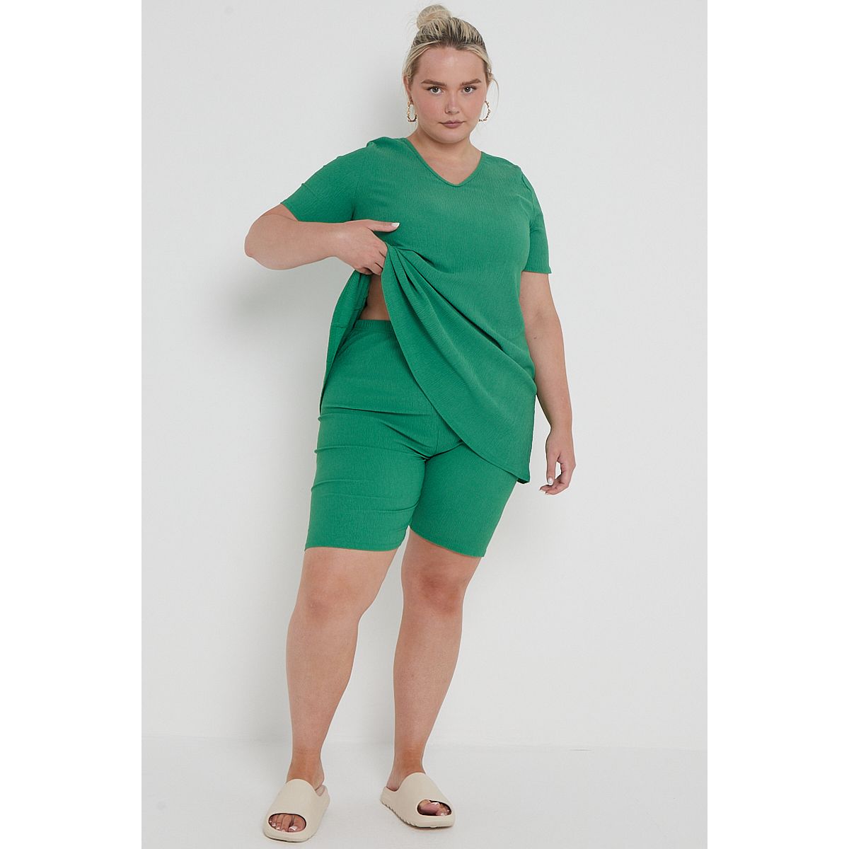Two piece biker short set wholesale cheap