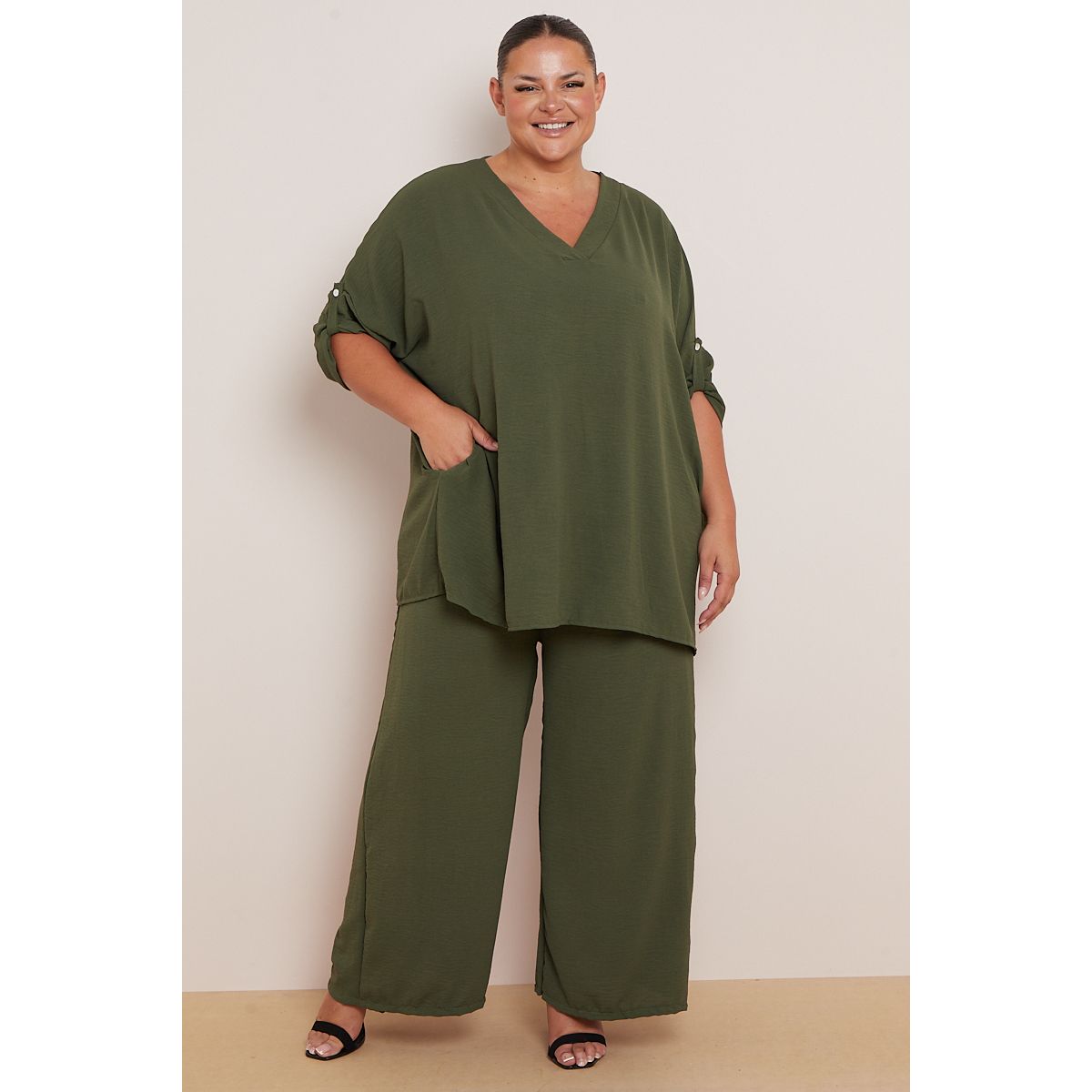 Pant sets on sale plus size