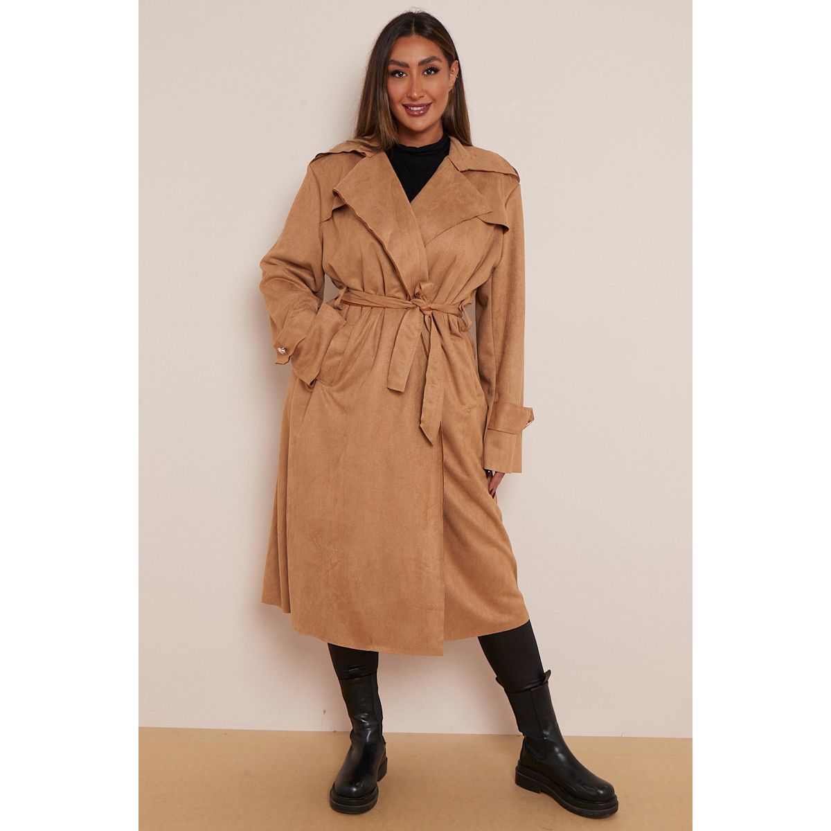 Plus size camel coat uk clearance