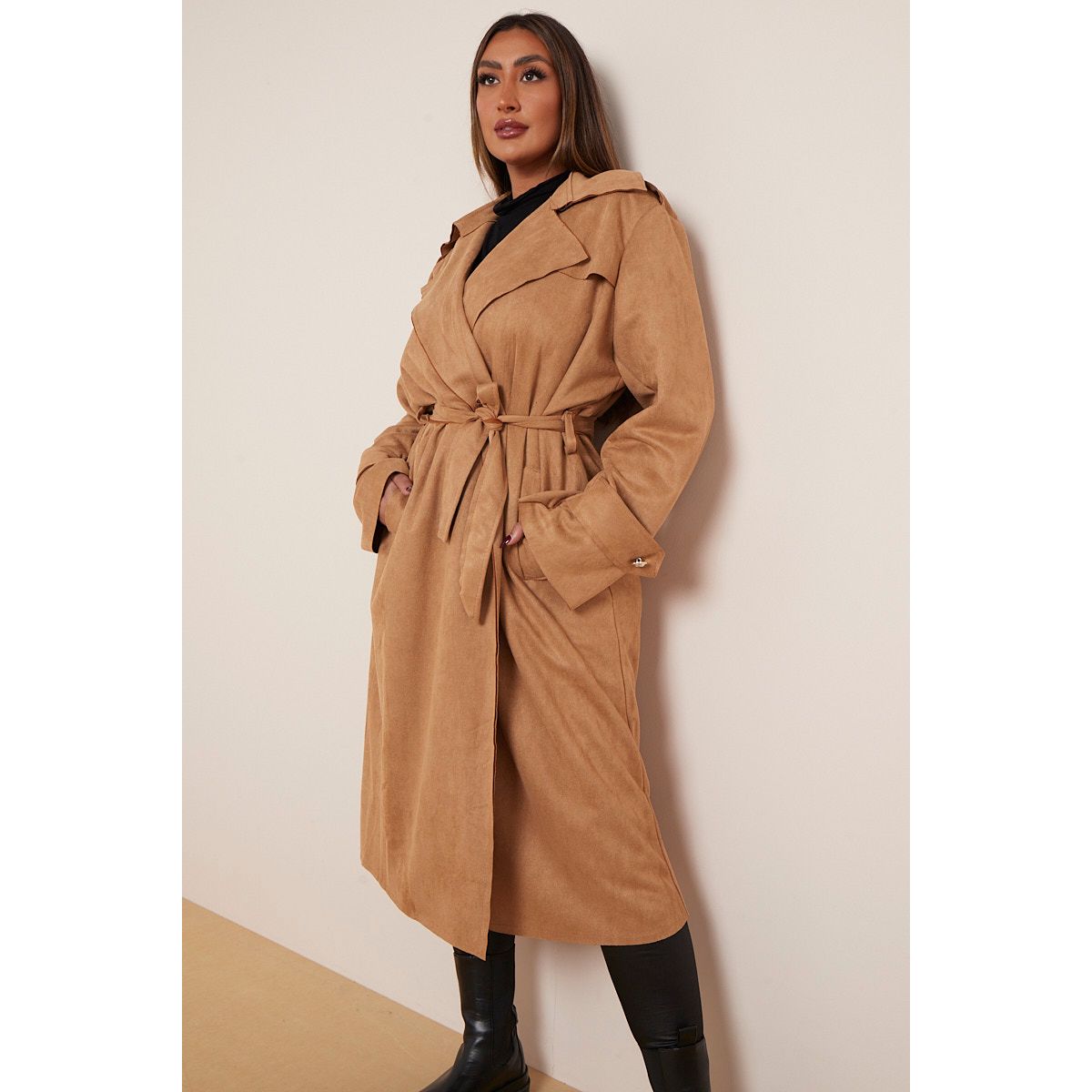 Plus size mac coat new arrivals