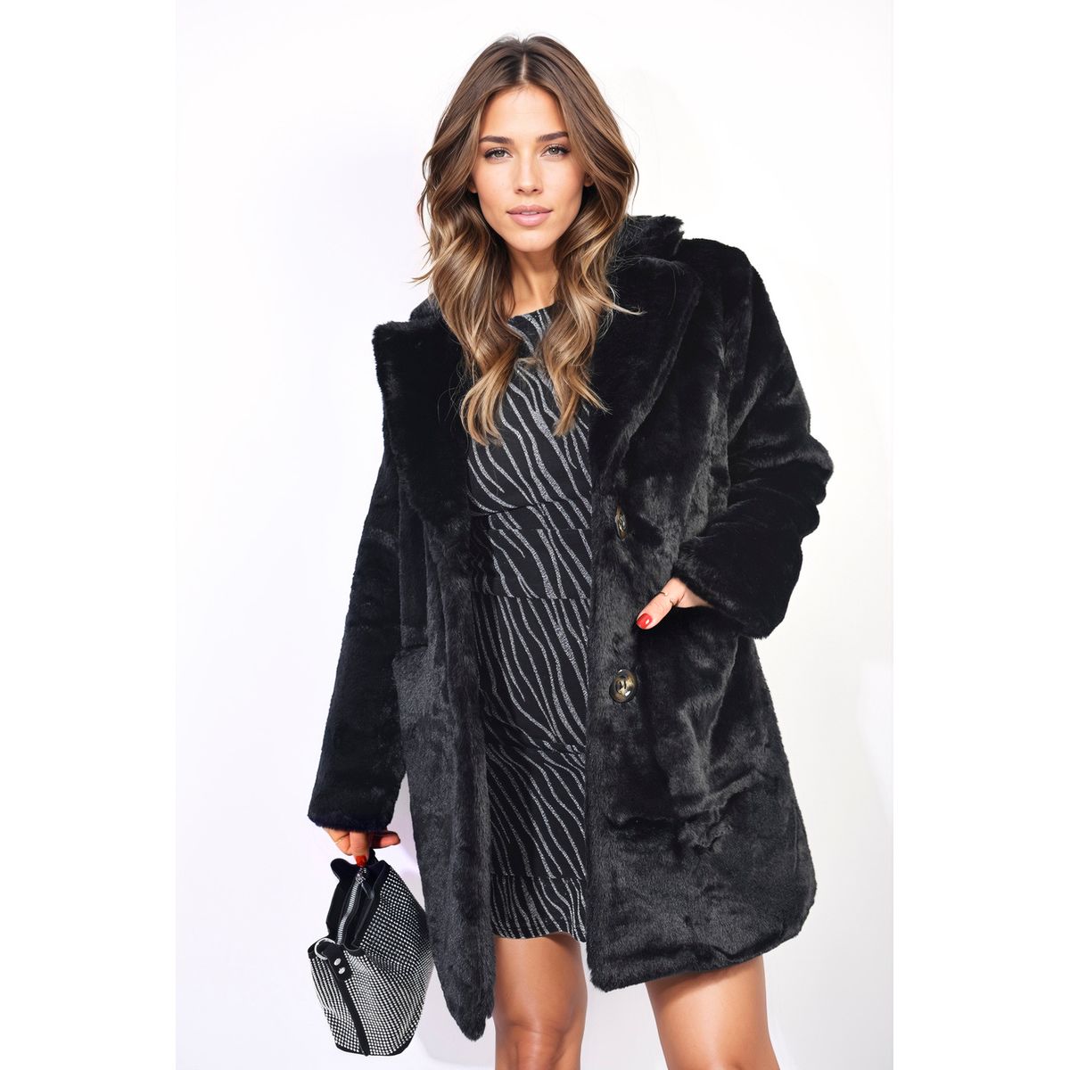 Faux Fur Jacket Go Wholesale
