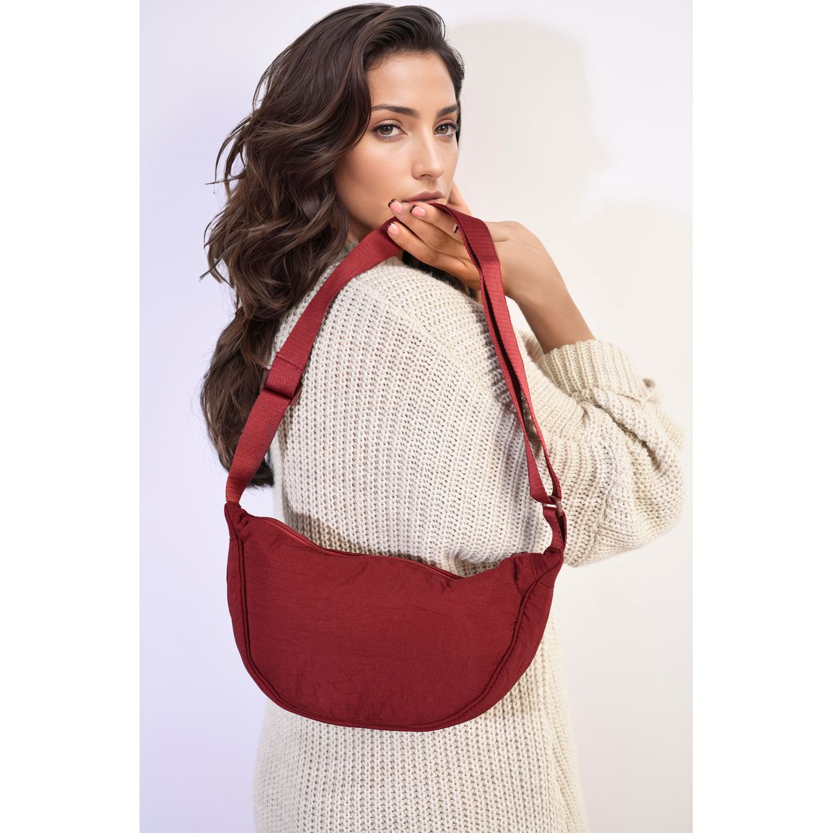 Round Mini Shoulder Bag Go Wholesale