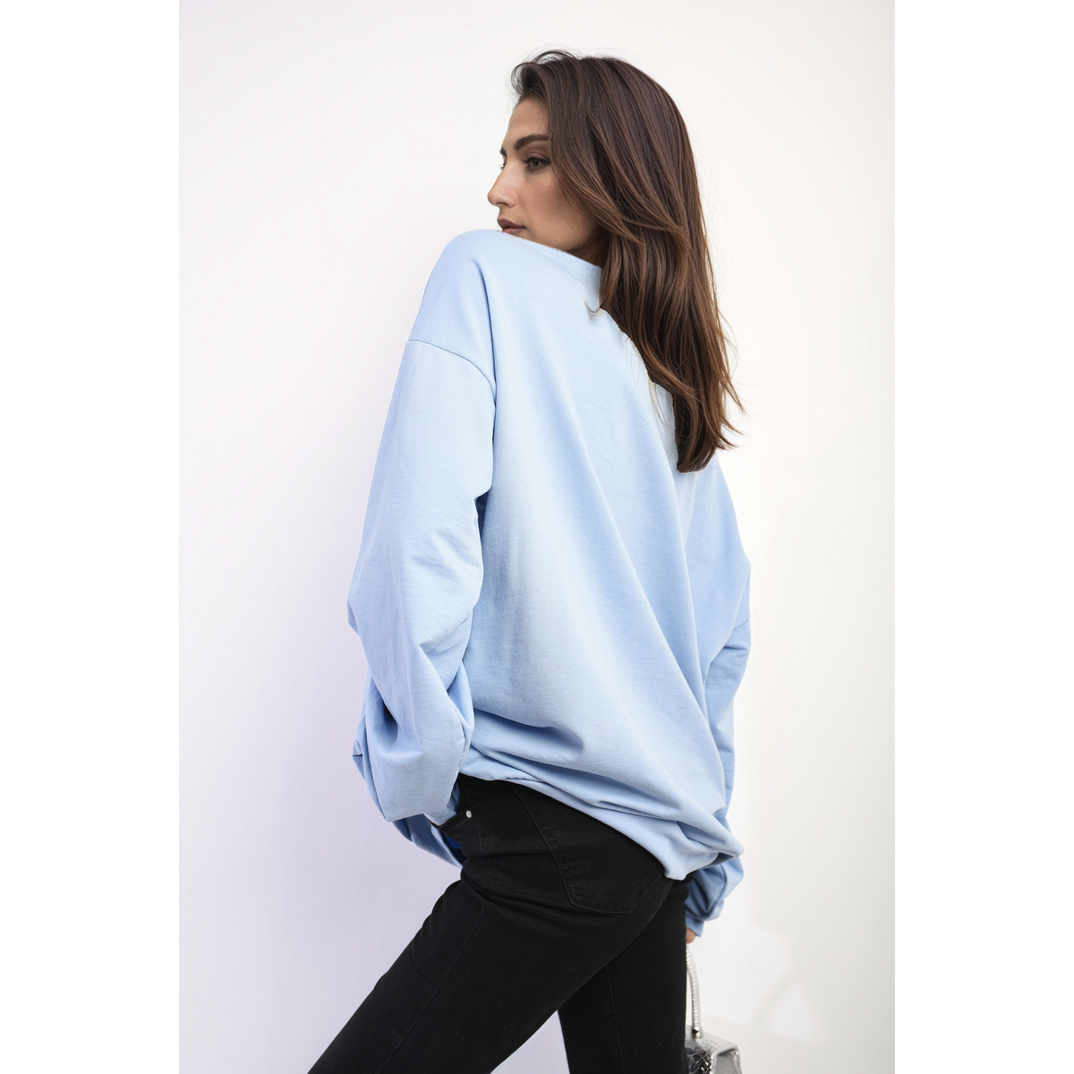 Sleeve Bow Detail Jumper Go Wholesale