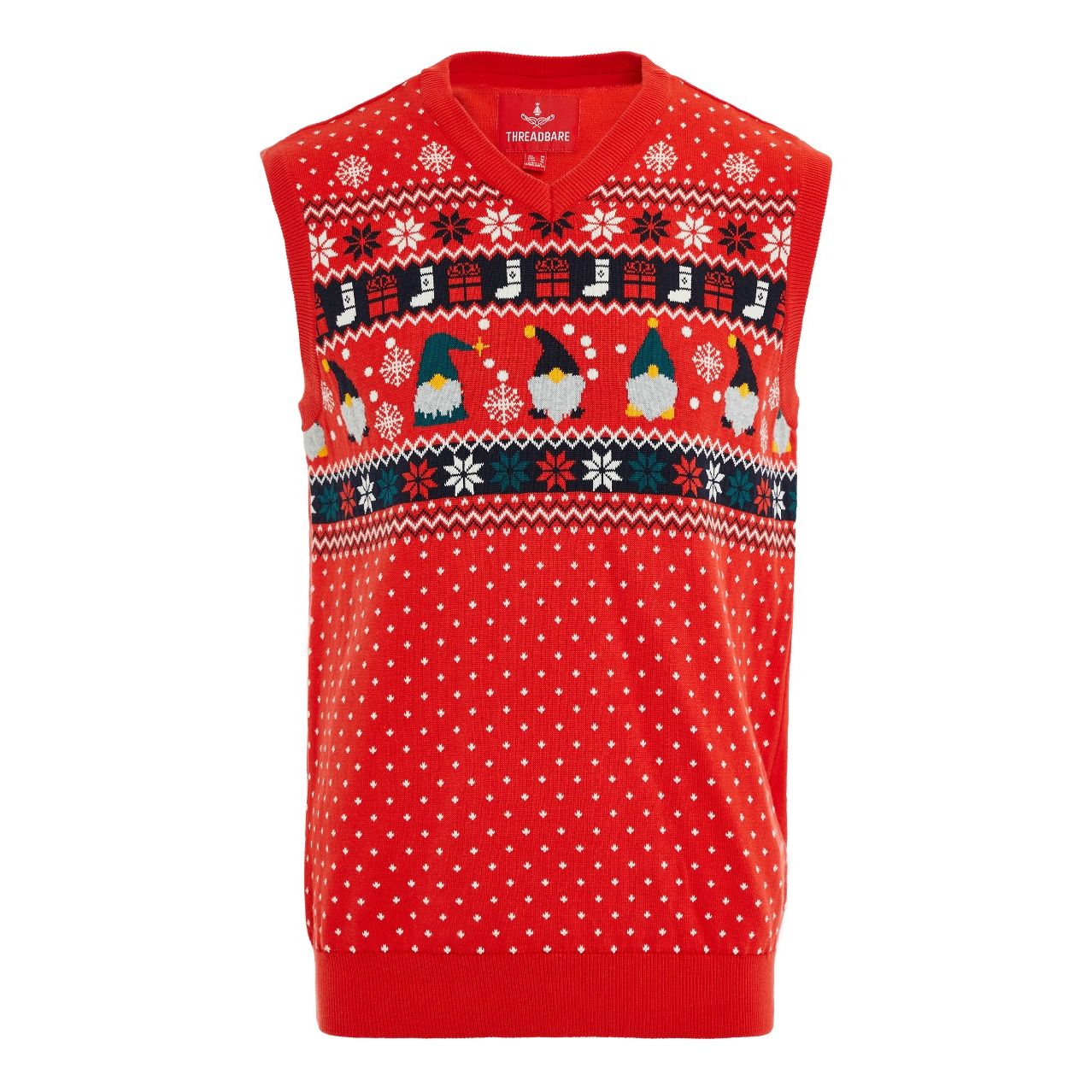 Christmas cheap jumper vest