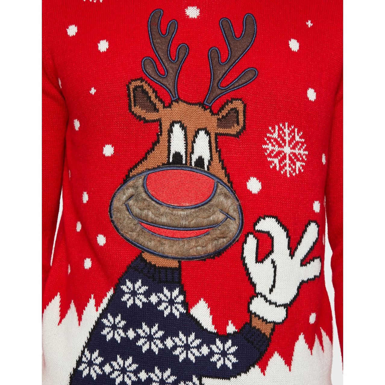 Christmas outlet moose sweater