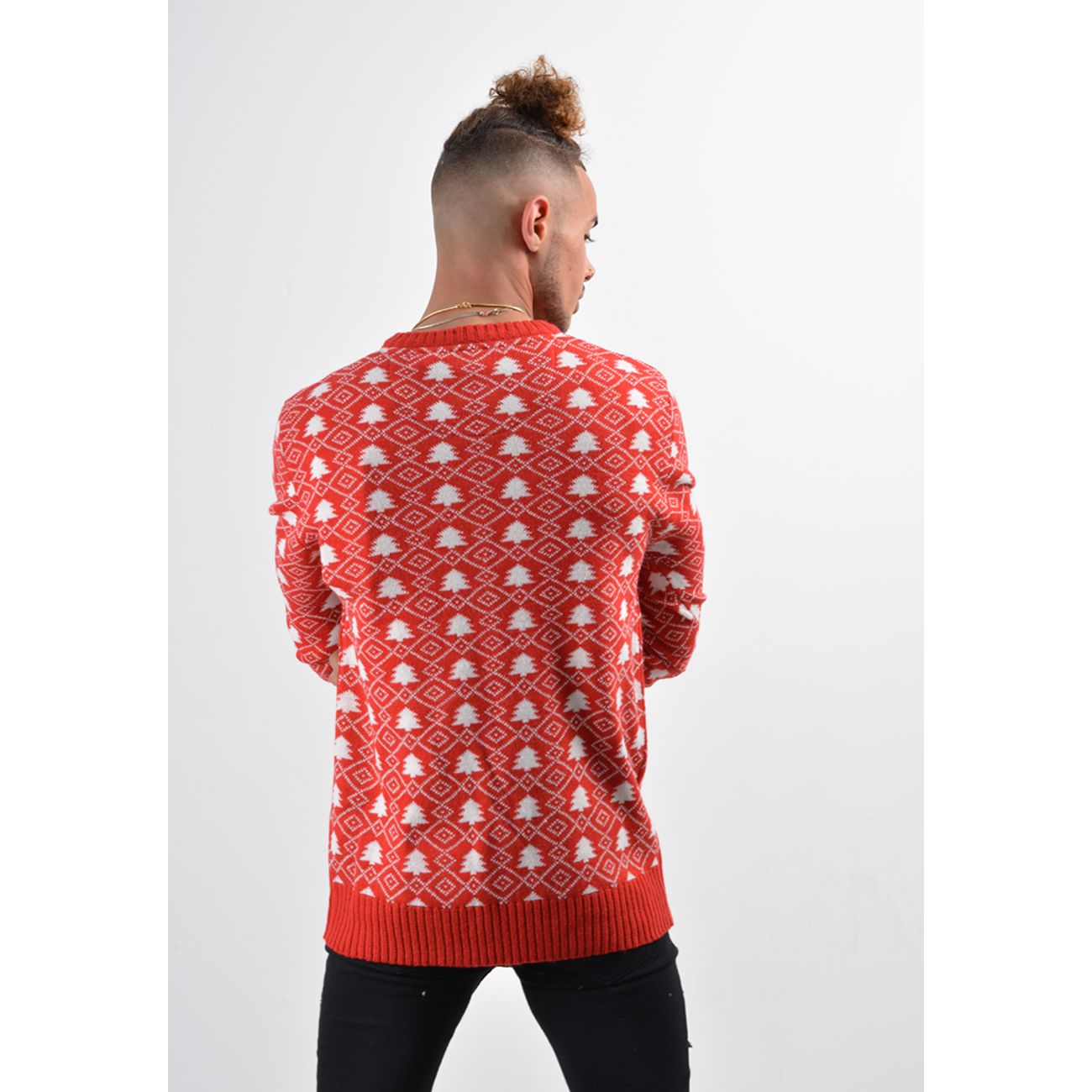 Breast man deals christmas jumper