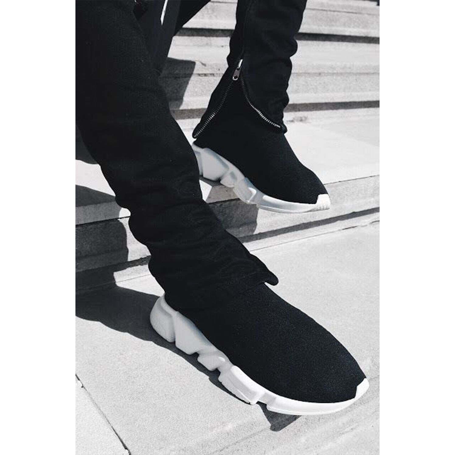 Sock runner trainers clearance