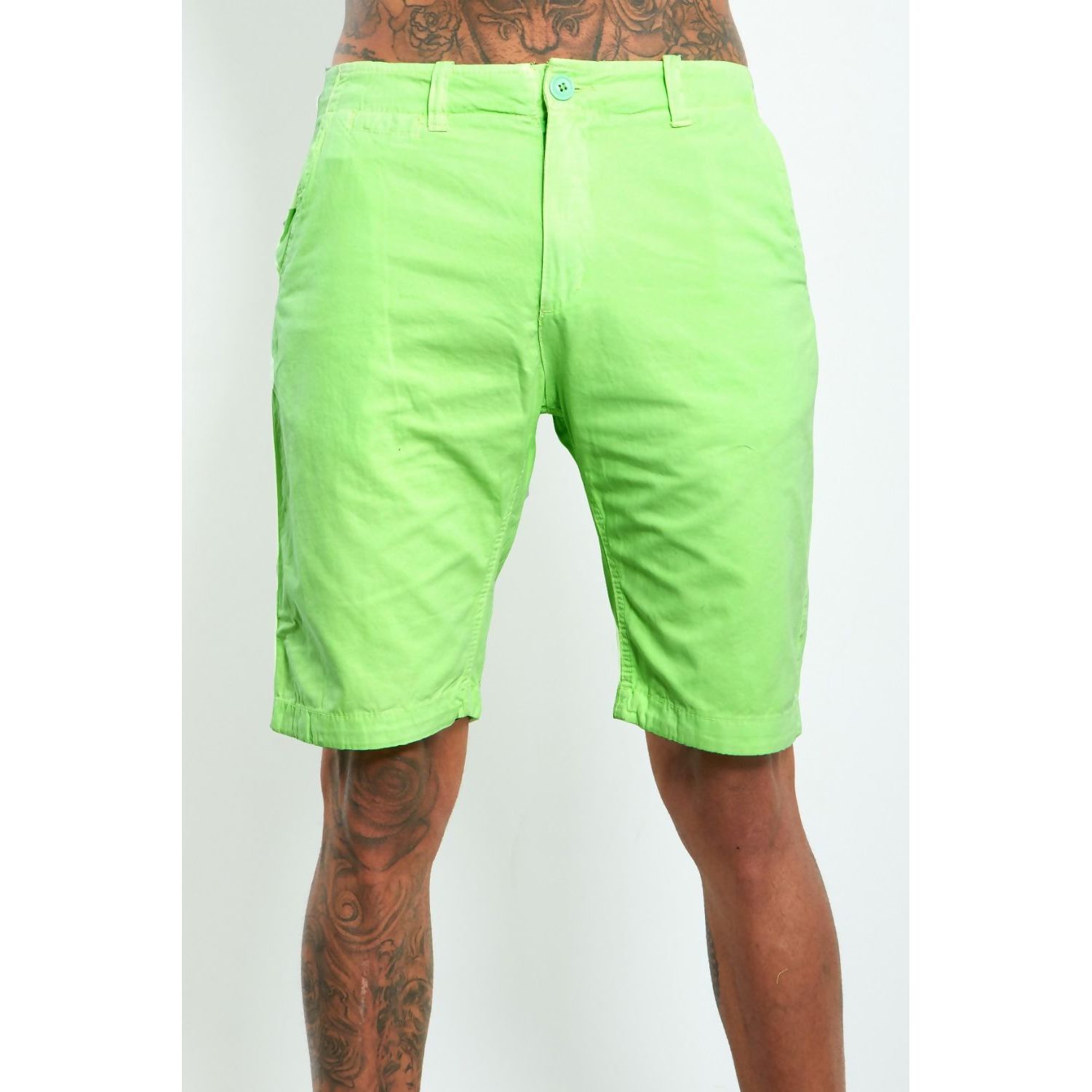Lime green deals shorts mens