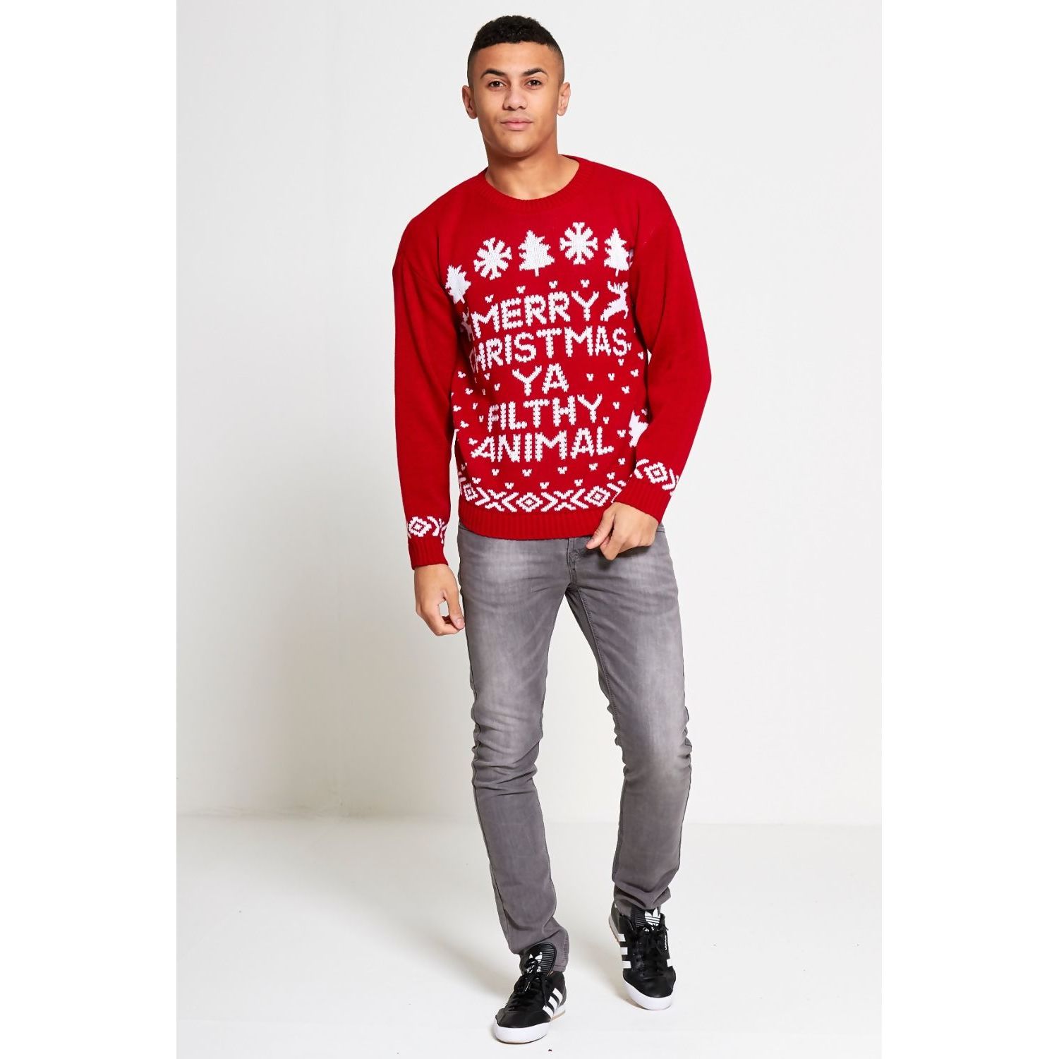 Merry christmas ya best sale filthy animal jumper mens