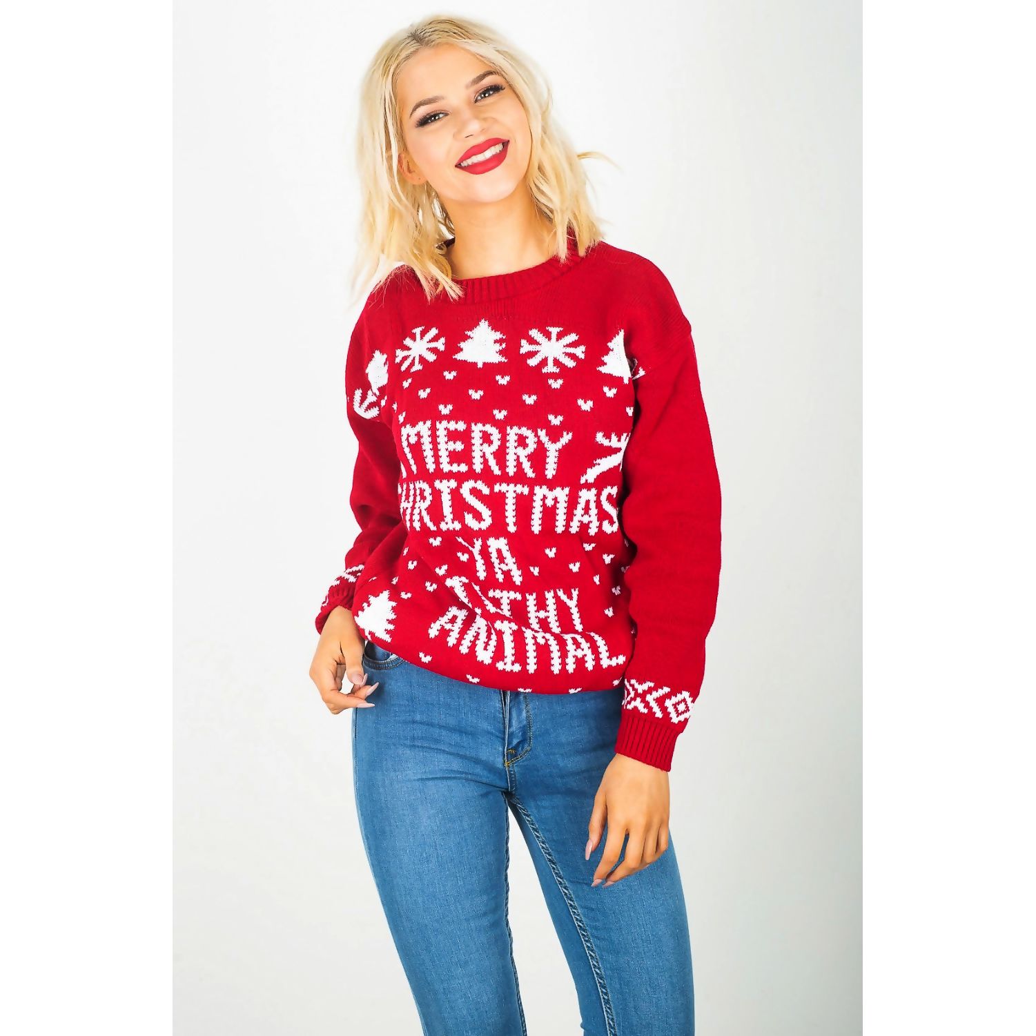 Christmas jumper discount filthy animal