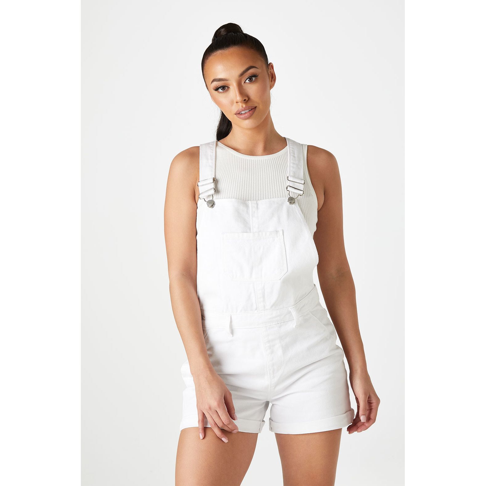 White shorts dungarees new arrivals