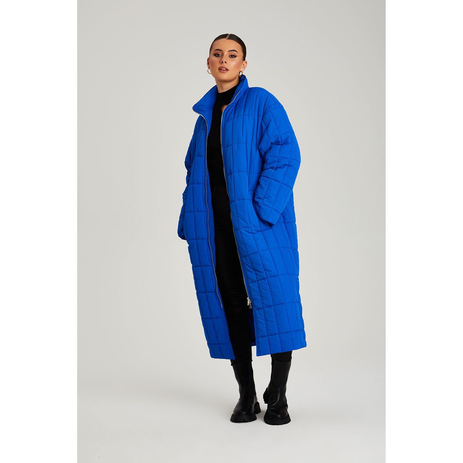 Cobalt blue coat uk online