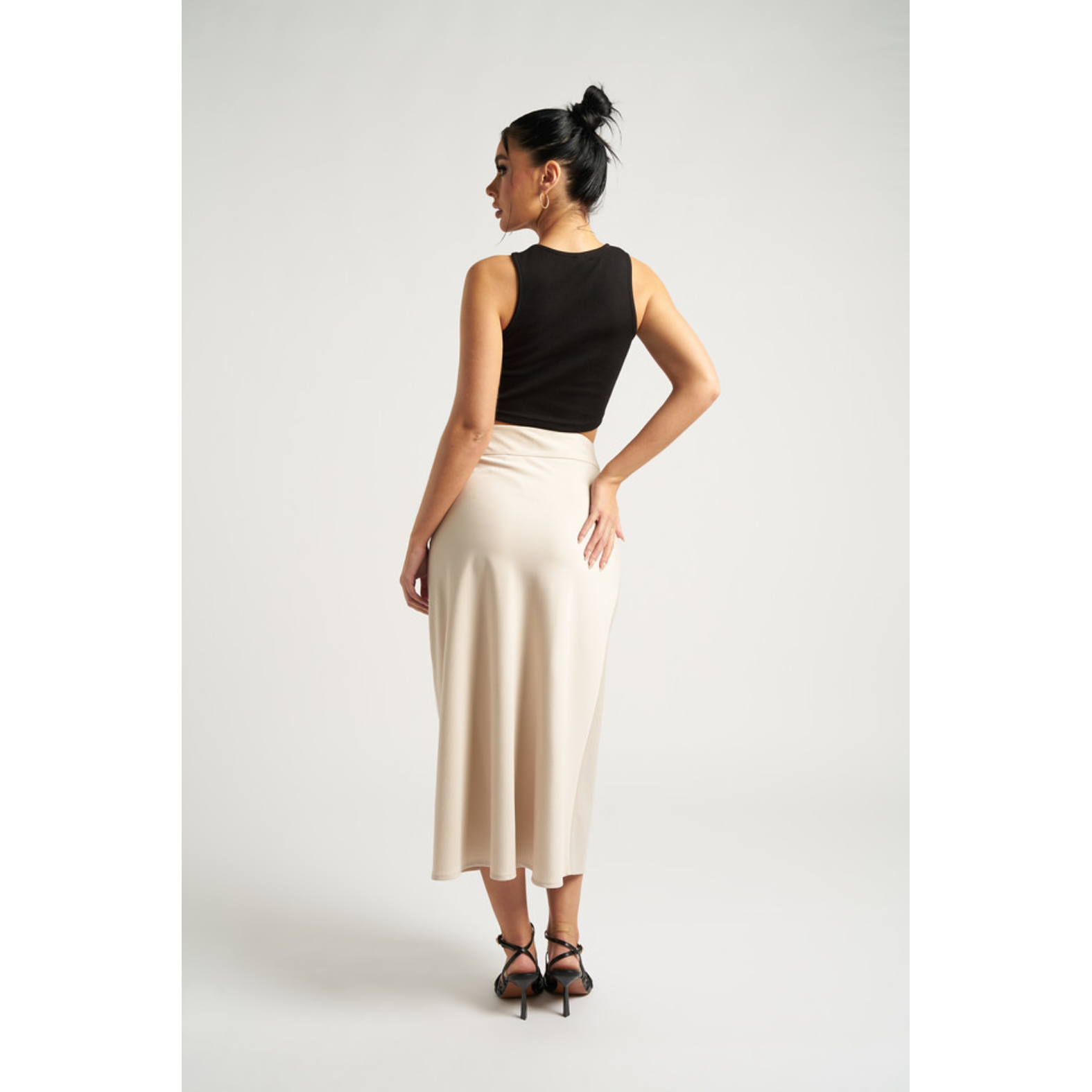 Bias cut maxi skirt uk online
