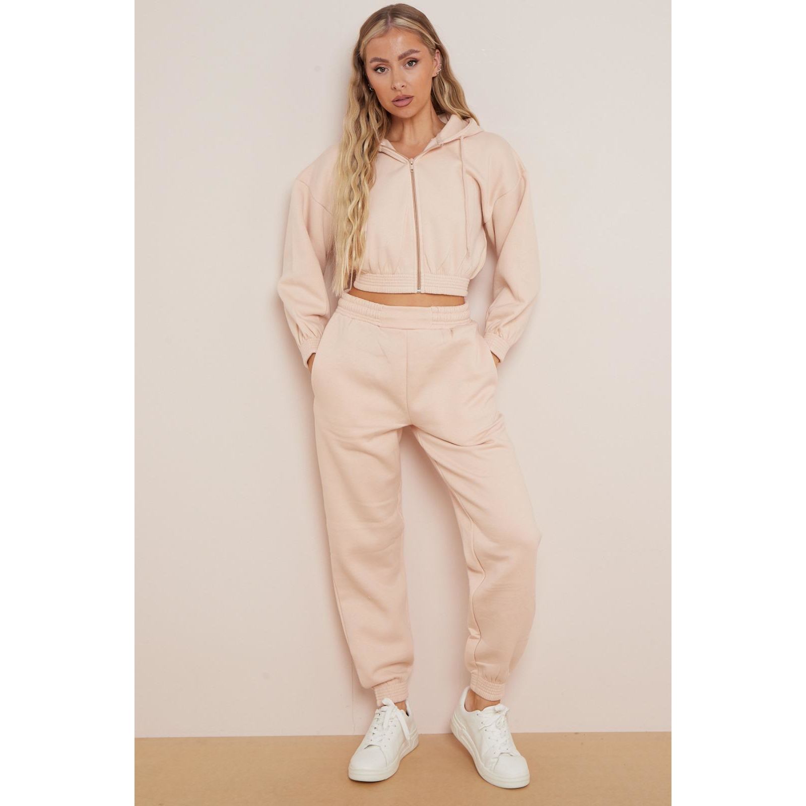 Beige tracksuit sales bottoms womens