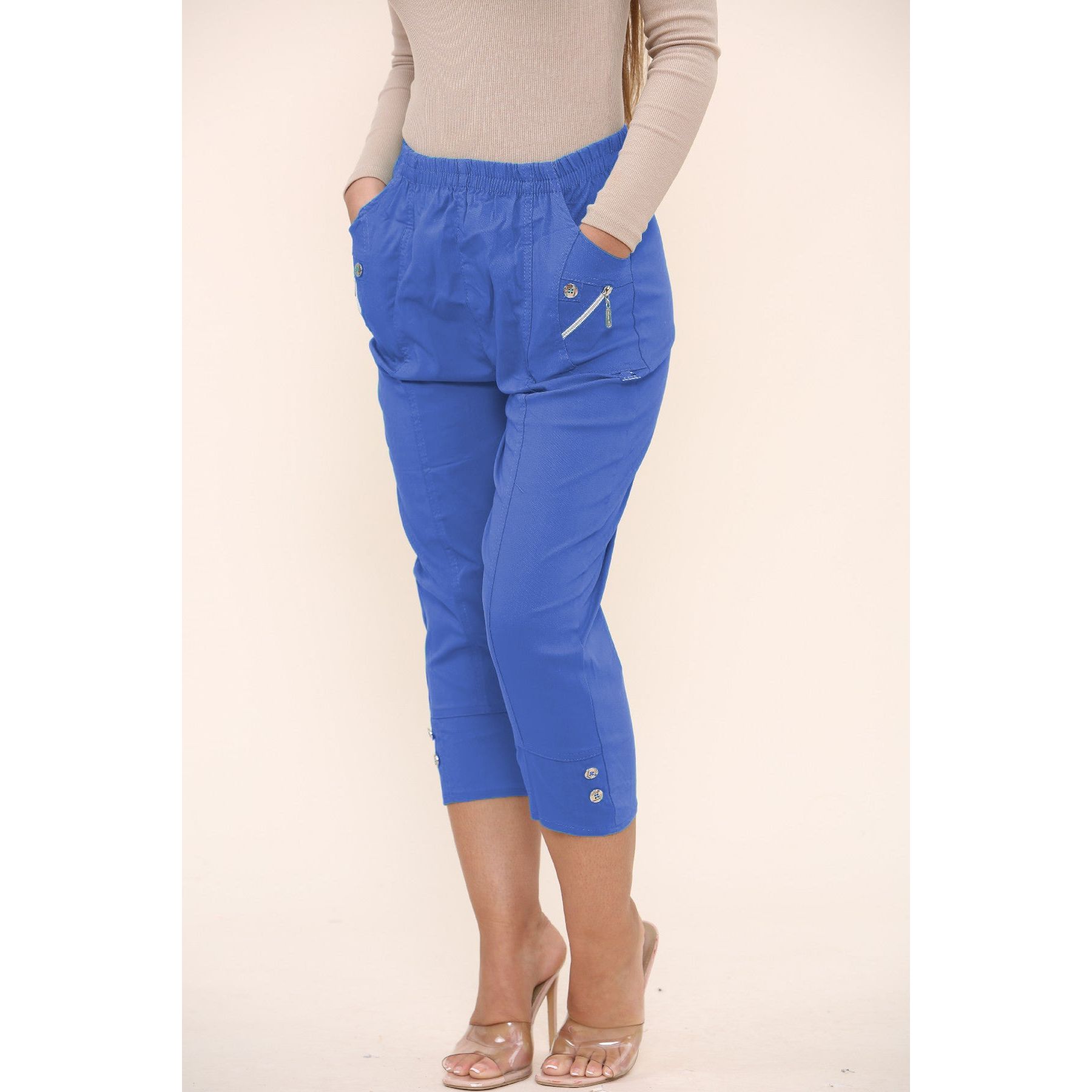 Cherry berry crop clearance trousers
