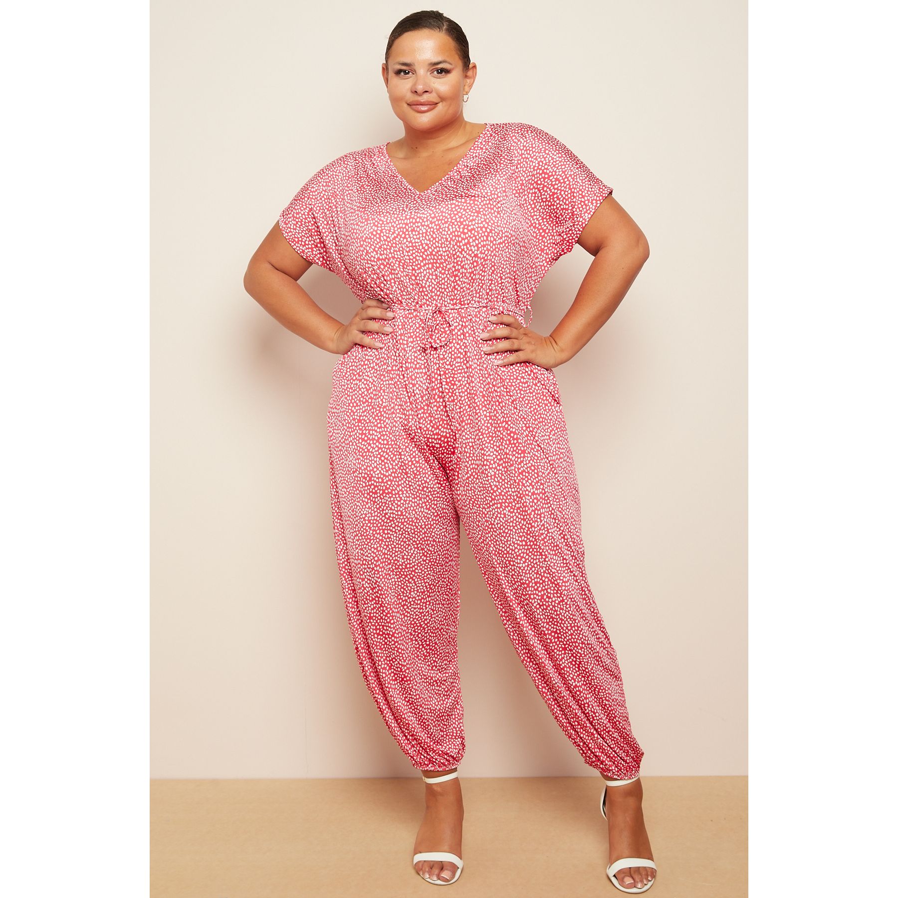 Scotlynn Polka Dot Jumpsuit | Slate Blue | Baltic Born