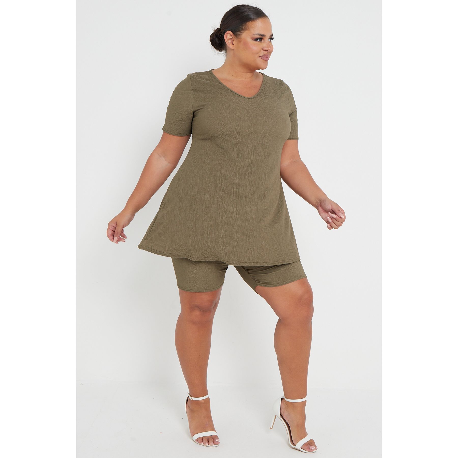 Plus size store matching sets
