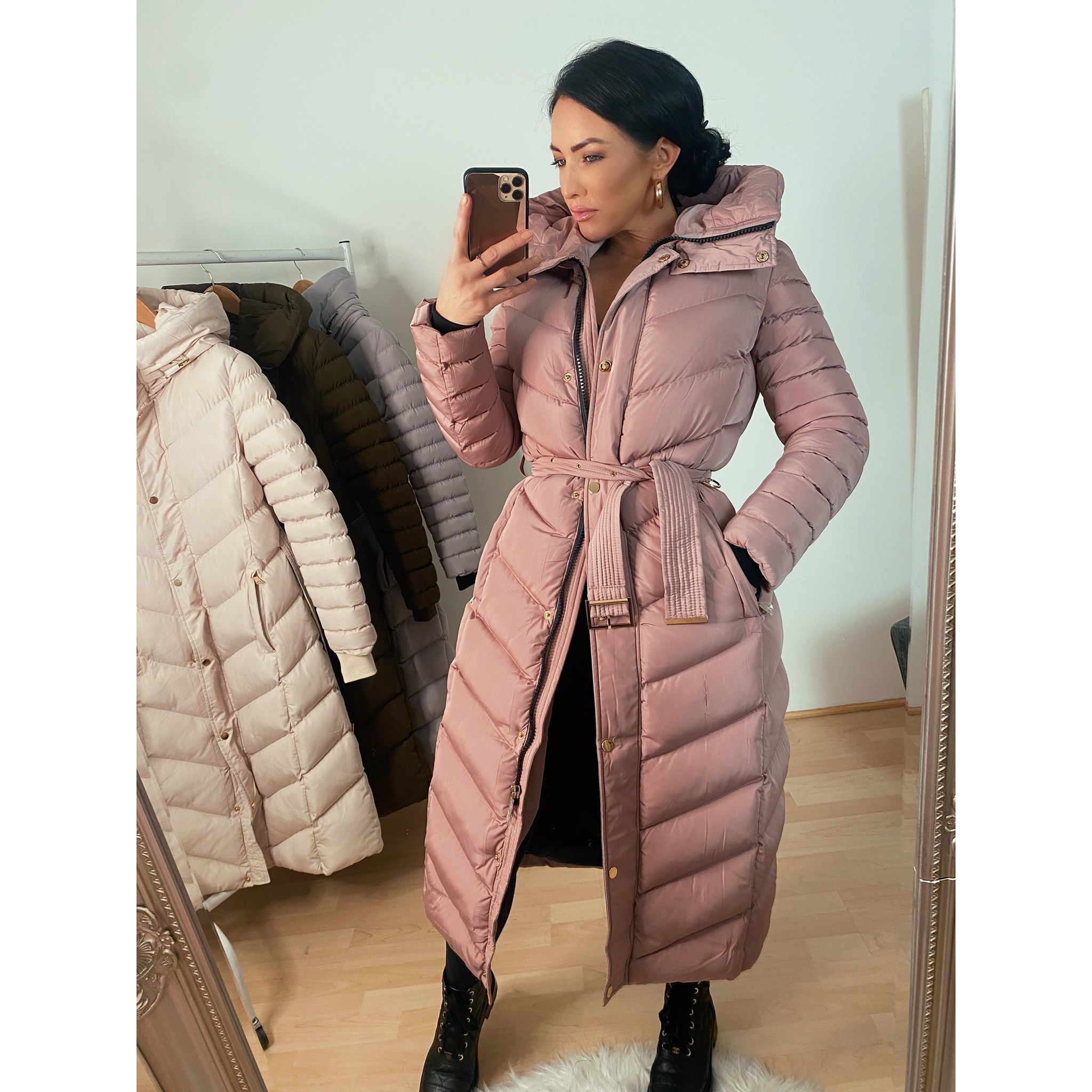 Blush long jacket discount