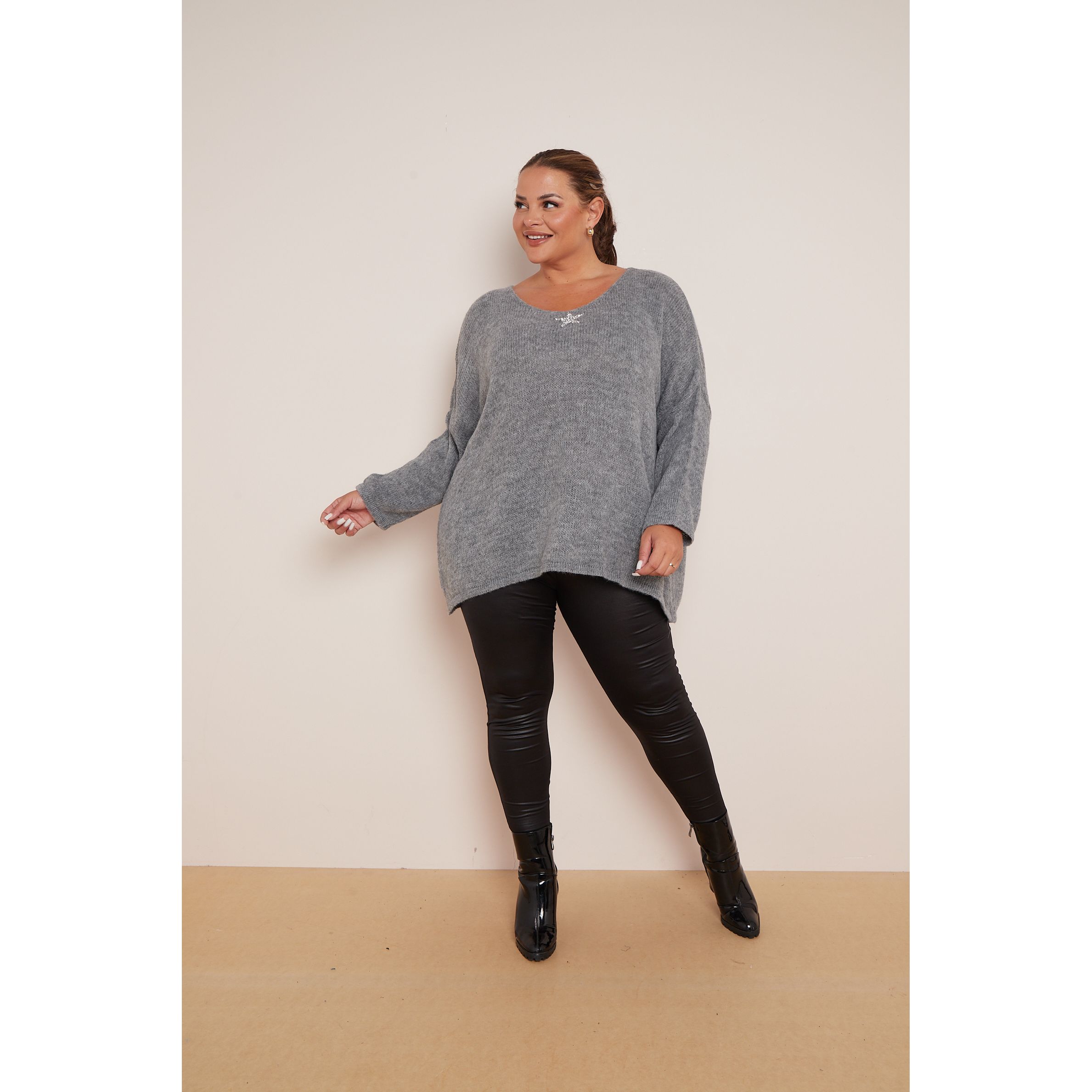 Plus size star clearance jumper