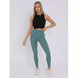 Francesca High Waist Yoga Pants Tummy Control Leggings in Stone