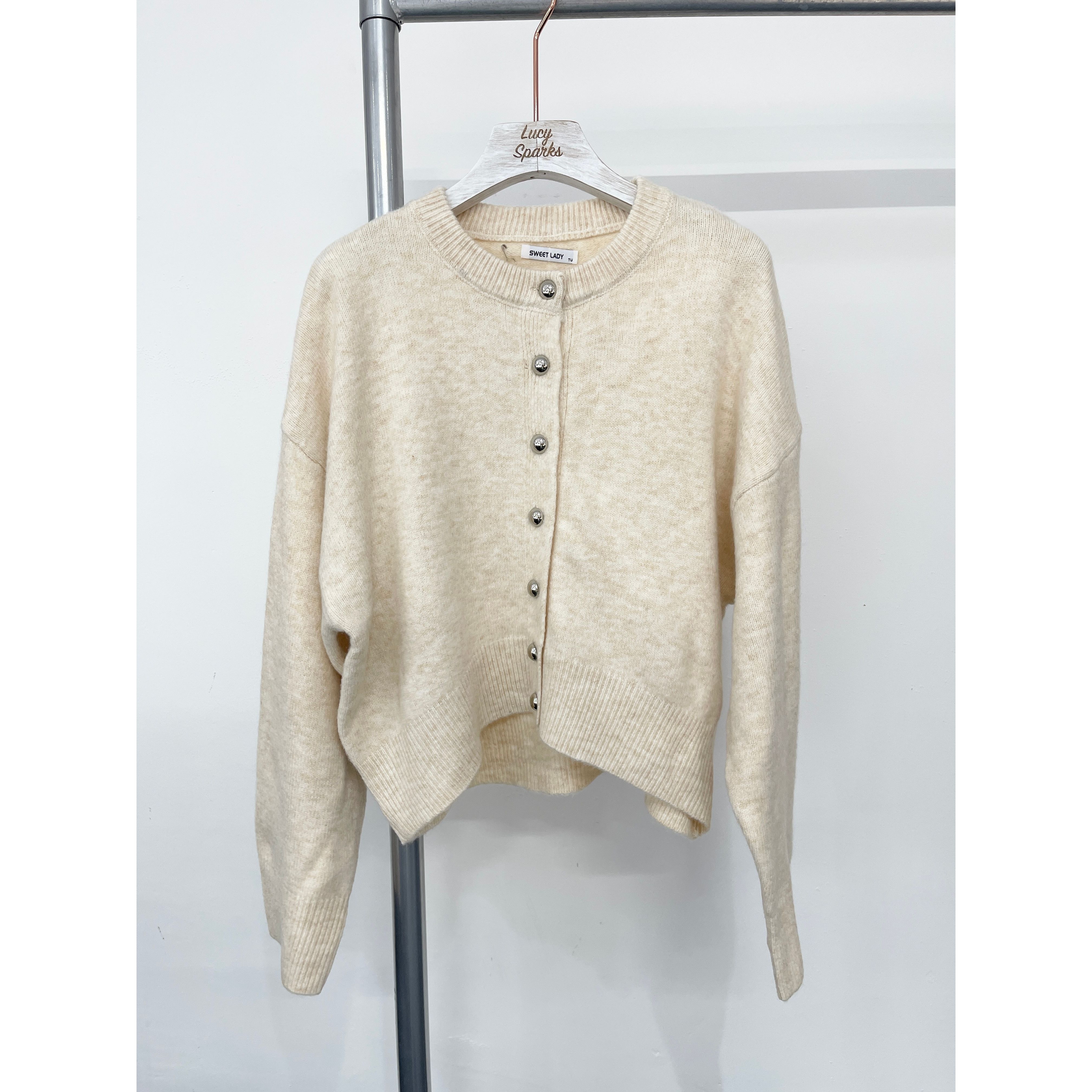 Chunky button up cardigan online