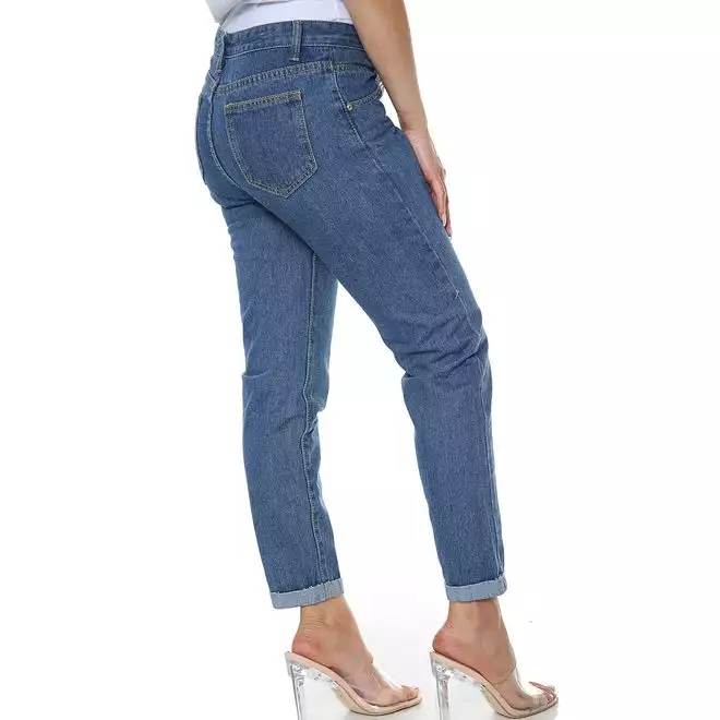 Blue Boyfriend Jeans | Go Wholesale