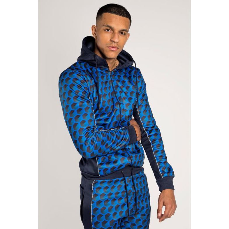 Blue Ombre Gradient Coloured Tracksuit Go Wholesale