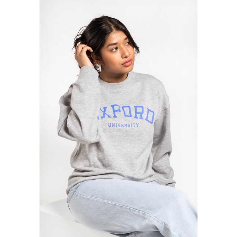 Oversized 2025 university sweatshirt