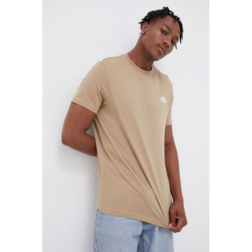 Beige The North Face Simple Dome T Shirt Go Wholesale