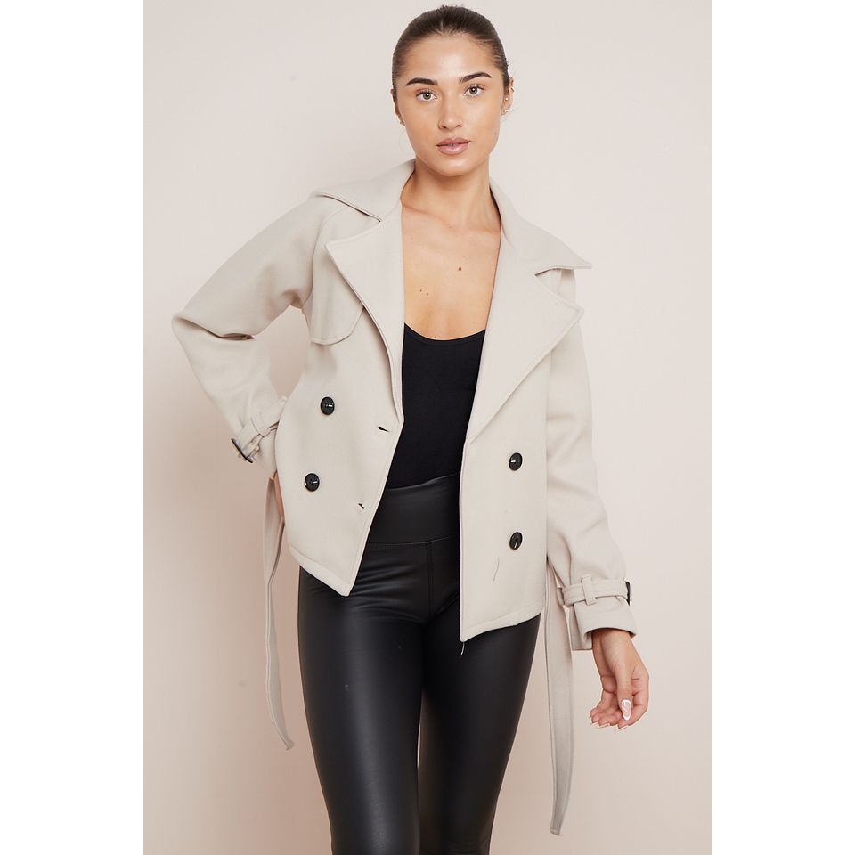 Short duster clearance coat